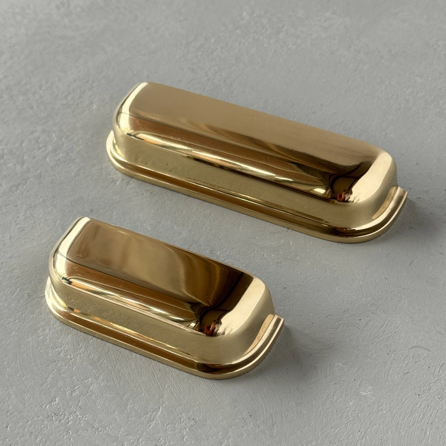 Solid Brass Cup Pull Handle - HETTON
