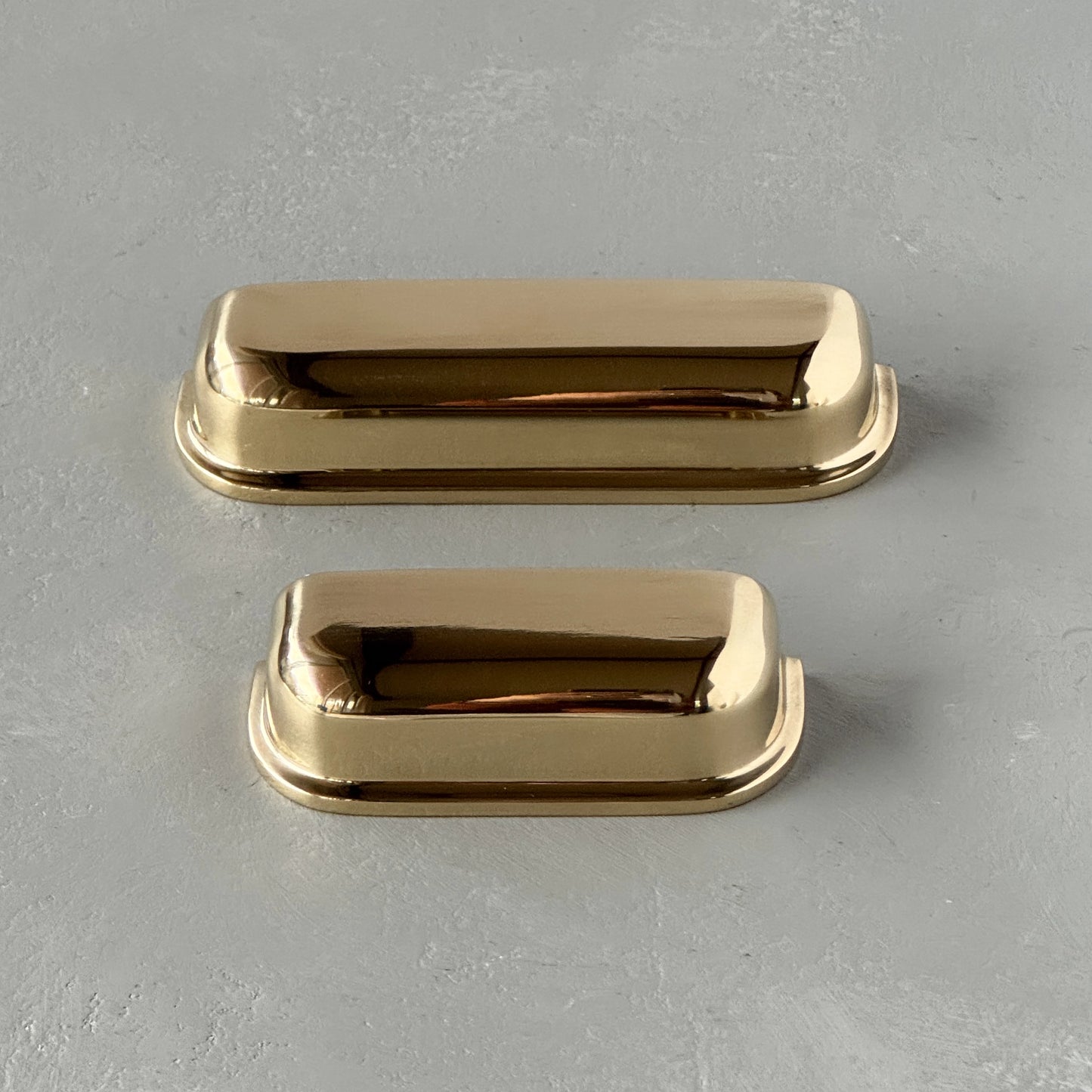 Solid Brass Cup Pull Handle - HETTON