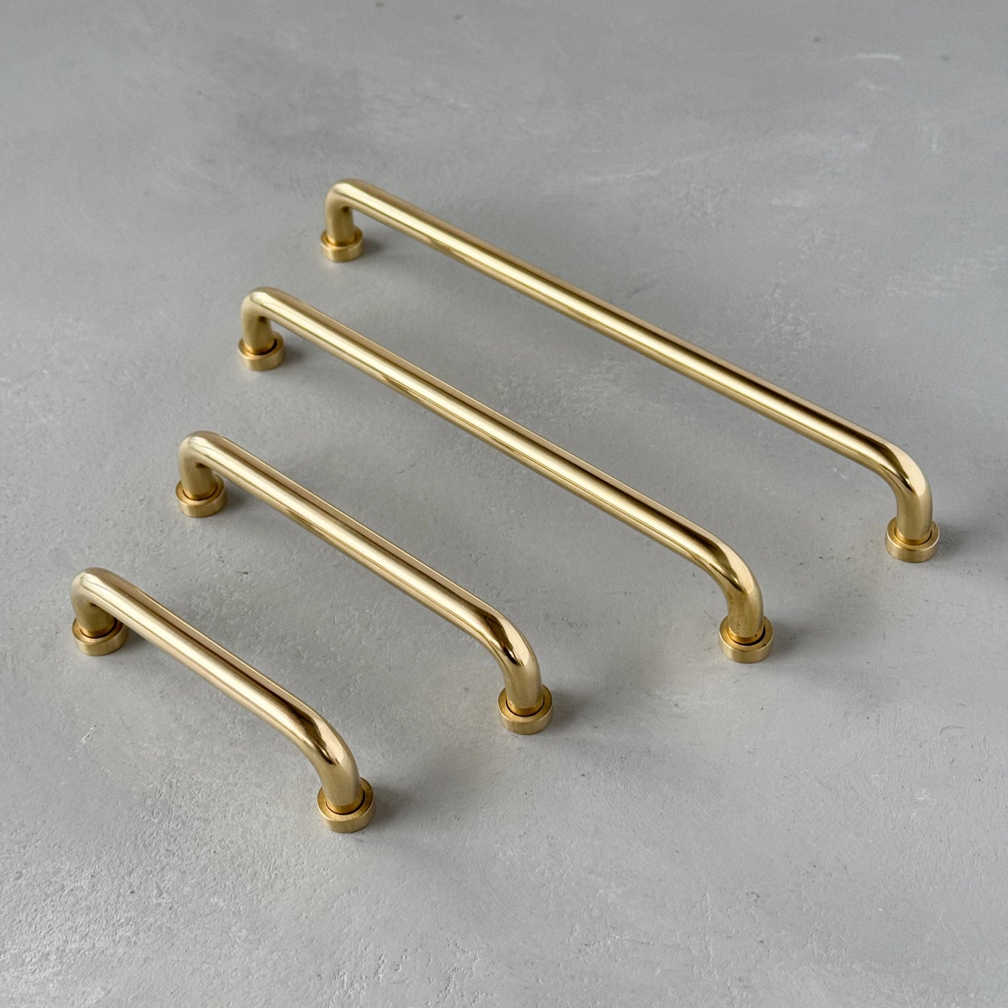 Solid Brass Bar Handles - DARTFORD