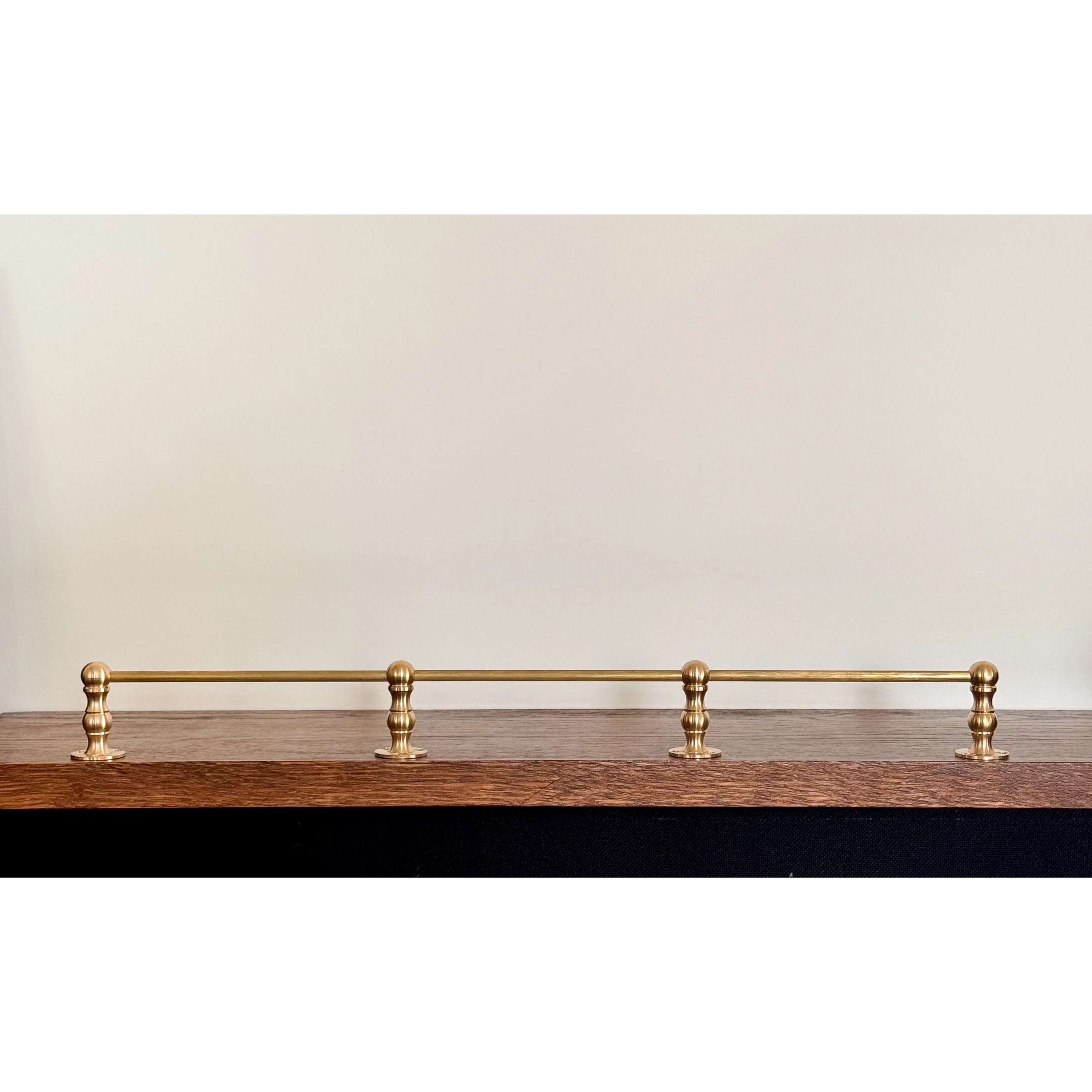 How To Install Brass Gallery Rail – The Brass Addict