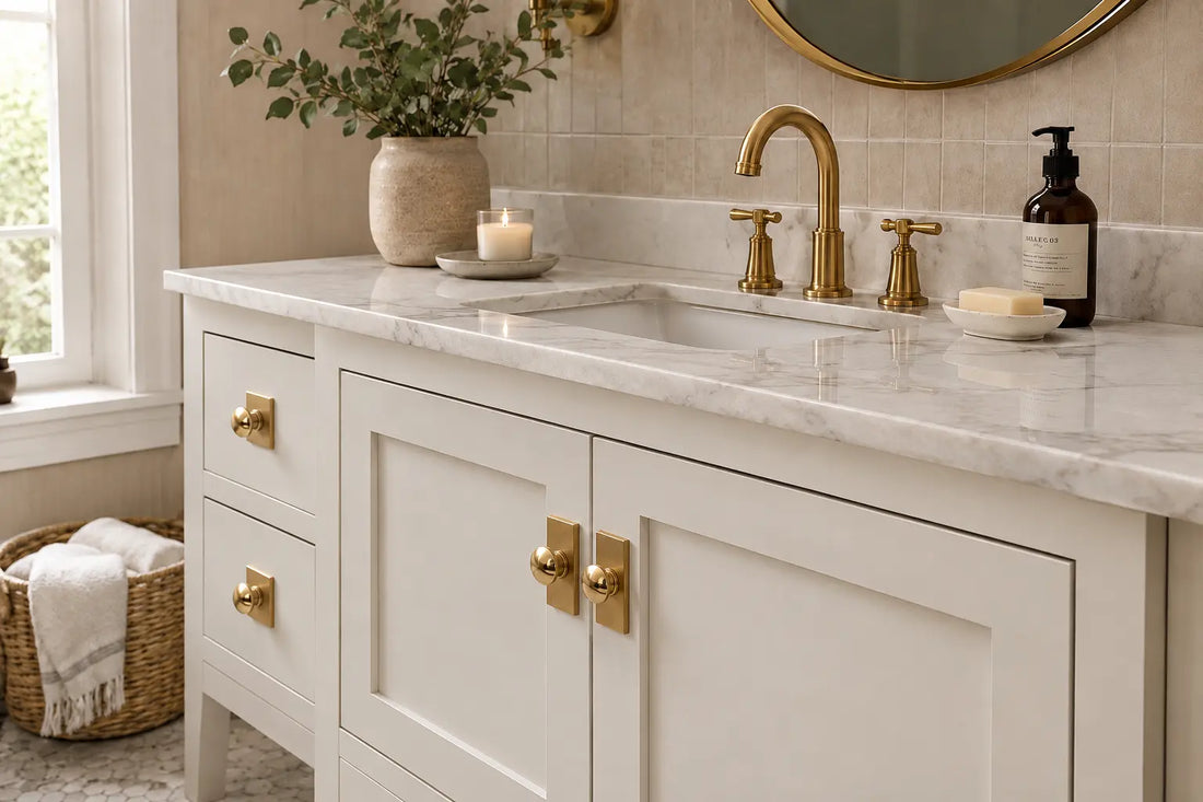 How To Choose Durable Brass Knobs for Bathroom Vanities