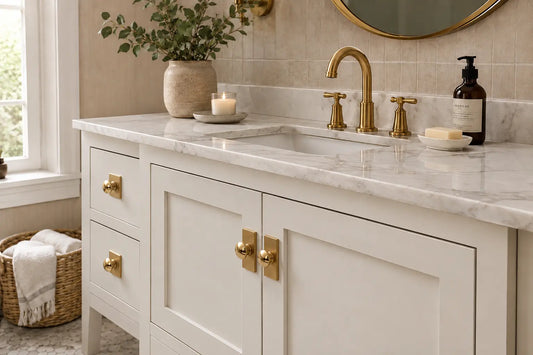 How To Choose Durable Brass Knobs for Bathroom Vanities