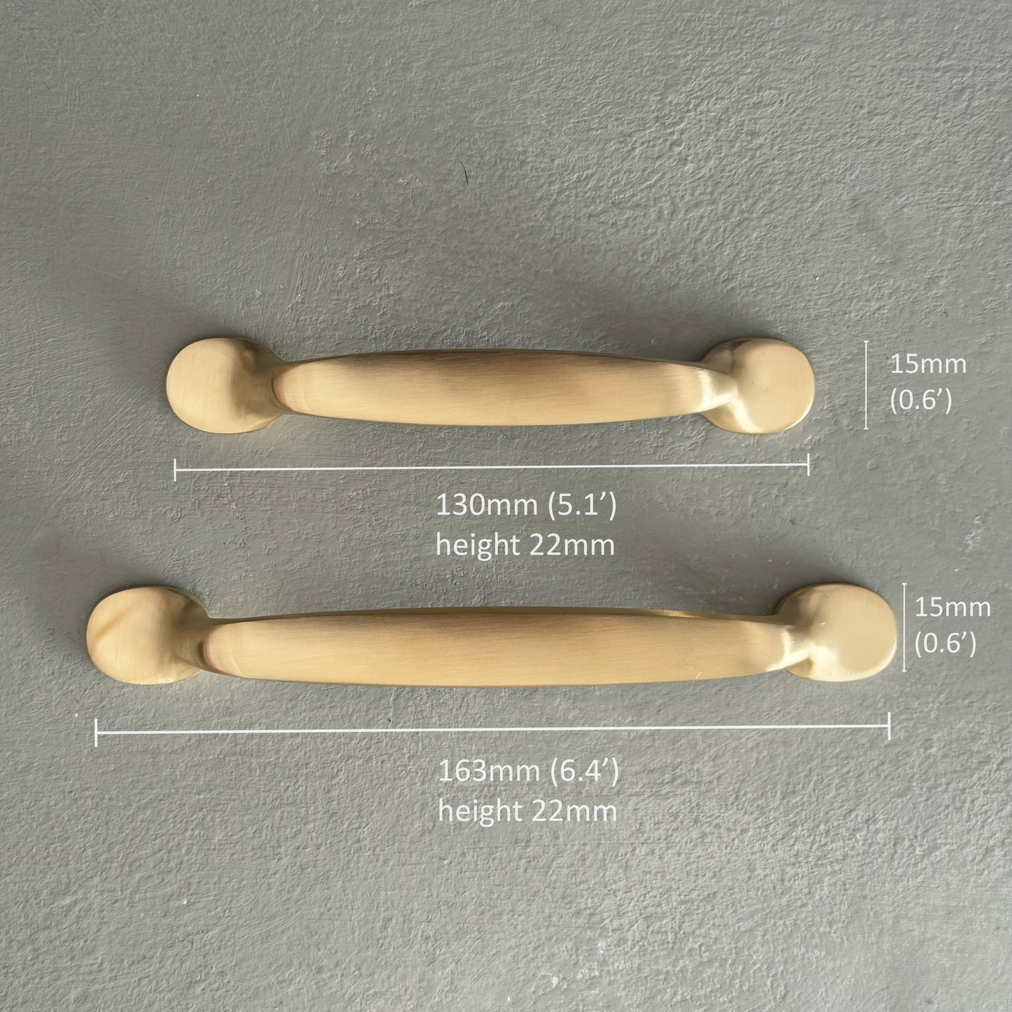 Solid Brass Handles - MORLEY