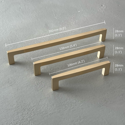 Solid Brass Handles - NESTON