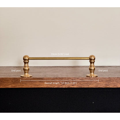 Brass Gallery Shelf Rail Unlacquered