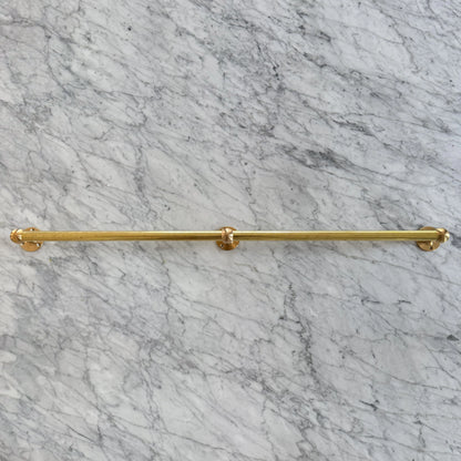 Brass Pot/Picture Rail Unlacquered