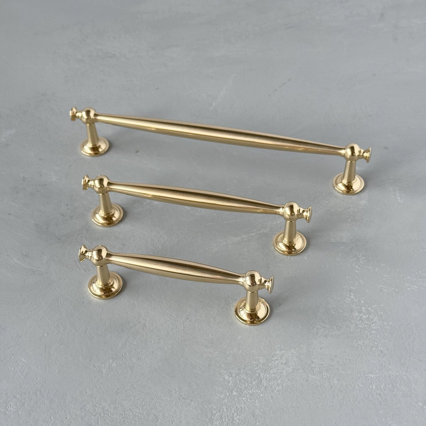 Solid Brass Bar Handles - DARTFORD