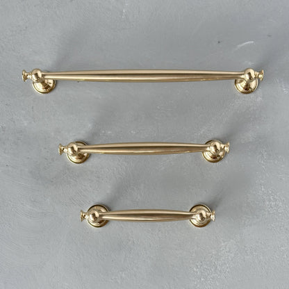 Solid Brass Bar Handles - DARTFORD