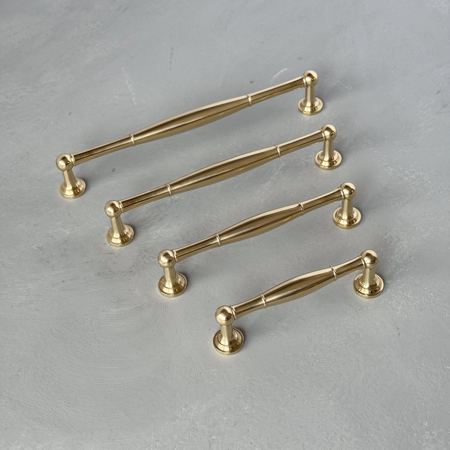 Solid Brass Bar Handles - CHESTER