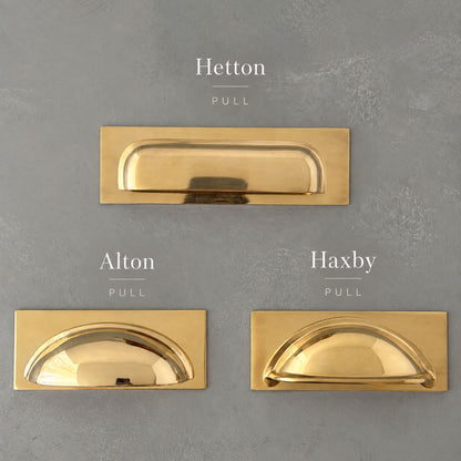 Backplates For Bin Pulls