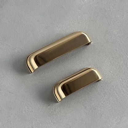 Solid Brass Cup Pull Handle - HETTON