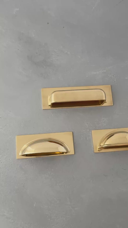 Backplates For Bin Pulls
