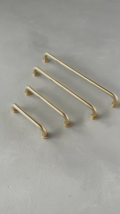 Solid Brass Bar Handles - DARTFORD