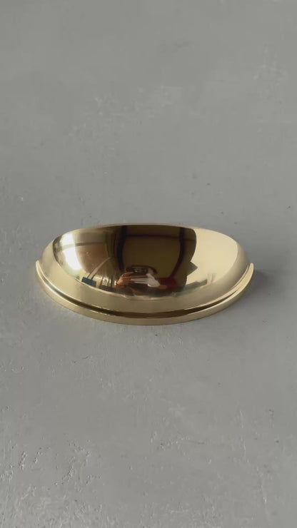 Solid Brass Cup Pull Handle - ALTON