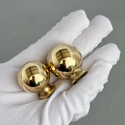 Solid Brass Ball Knob - HEXLEY