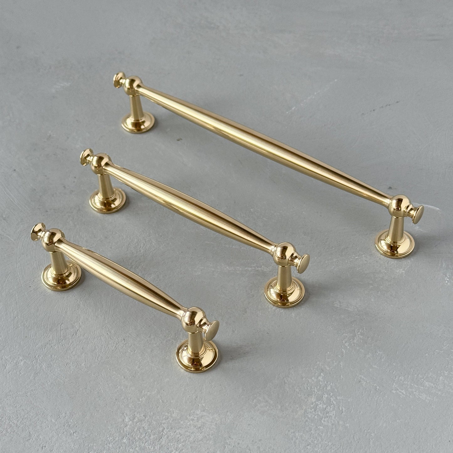 Solid Brass Bar Handles - DARTFORD