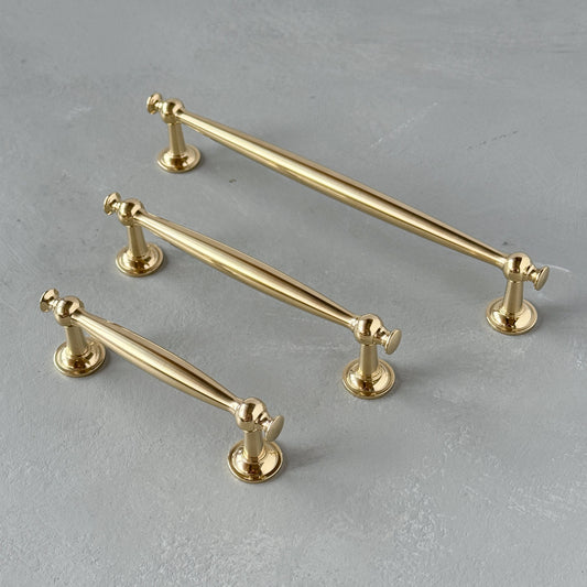 Solid Brass Bar Handles - DARTFORD